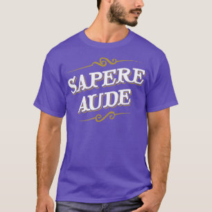 Immanuel Kant Latin Sapere Aude Philosopher T-shirt