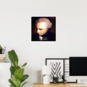 Immanuel Kant "om te doen" Posters van het citaat  (Thuiskantoor)