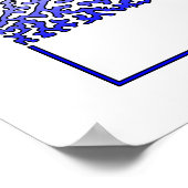 Immanuel Kant. Oprichter van de Duitse filosofie. Poster (Hoek)