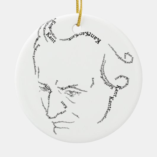 Immanuel Kant Ornament (Voorkant)