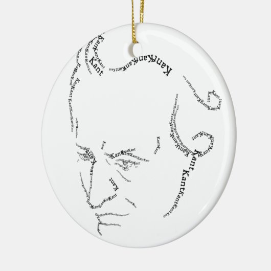 Immanuel Kant Ornament (Links)