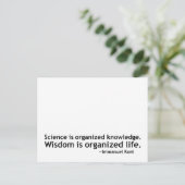Immanuel Kant Quotation Briefkaart (Staand voorkant)