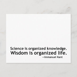 Immanuel Kant Quotation Briefkaart