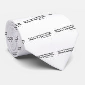 Immanuel Kant Quotation Stropdas (Opgerold)