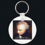 Immanuel Kant Science Vs Knowledge Quote Gifts Sleutelhanger<br><div class="desc">U bekijkt een geschenk, een t-shirt, een kaart, een mok of een andere collectibel door de Design van Rick Londen voor RickLondonWisdomShop.com. Dit artikel bevat een afbeelding van Immaneul Kant en een van zijn beroemdste citaten: "Wetenschap is georganiseerde kennis. Wisdom is georganiseerd leven". Wij geloven dat u van uw bestelling...</div>