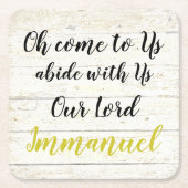 Immanuel  kartonnen onderzetters (Voorkant)