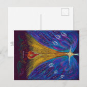 Immanuel Oil Pastel door Christina Wert, Briefkaart (Voorkant / Achterkant)