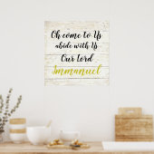 Immanuel poster (Keuken)