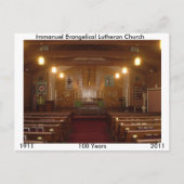 Immanuel Sanctuary Briefkaart (Voorkant)