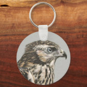 Immature Goshawk Sleutelhanger (Voorkant)