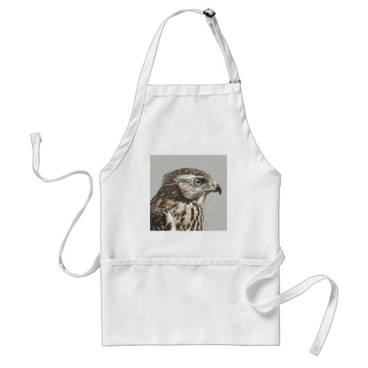 Immature Goshawk Standaard Schort (Voorkant)