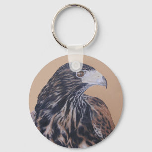 Immature Harris Hawk Sleutelhanger
