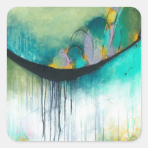 Immerse - Square Abstract Expressionisme Kunst