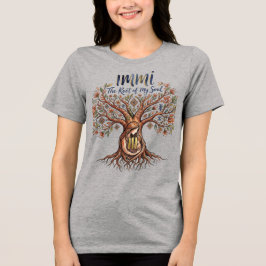 Immi De Wortel van Mijn Ziel Moeder Tributo Tri-Blend Shirt