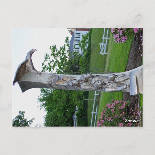 Immigrant Memorial - Briefkaart van Plymouth (Achterkant)