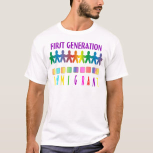 Immigrant van de eerste generatie t-shirt