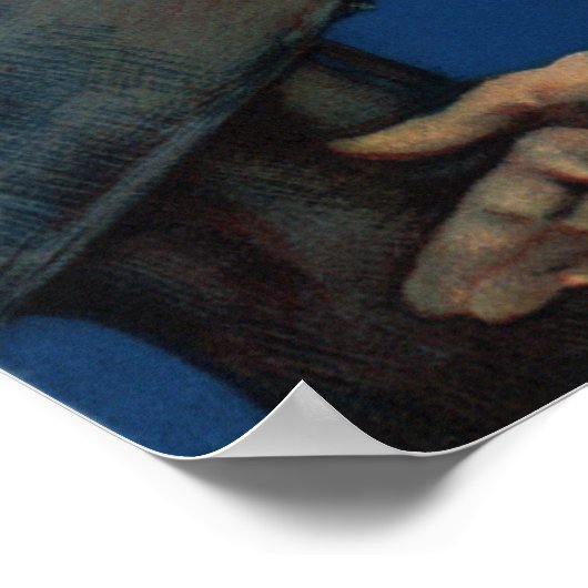 Immigranten en het Vrijheidsbeeld Poster (Hoek)