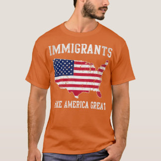 Immigranten groot t-shirt