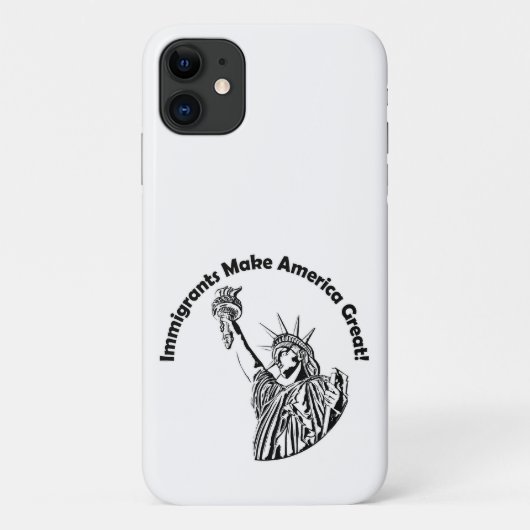 Immigranten maken Amerika geweldig Case-Mate iPhone Case (Achterkant)