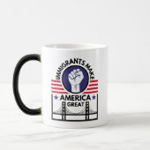 Immigranten maken Amerika geweldig Magische Mok (Links)