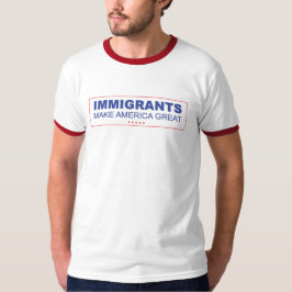 Immigranten maken Amerika geweldig T-shirt