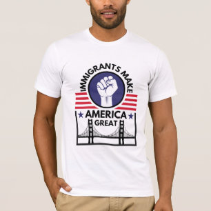 Immigranten maken Amerika geweldig T-shirt