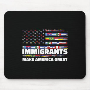 Immigranten maken Amerika groot immigranten Mexico Muismat