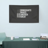 Immigranten maken Amerika tot grote vlag tegen Tru Spandoek (Beurs)