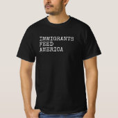 Immigranten Voeder-Amerika - T-shirt (Voorkant)