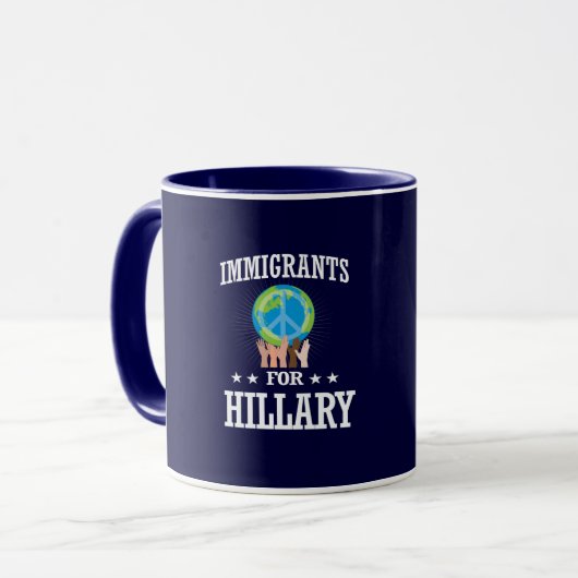 IMMIGRANTEN VOOR HILLARY MOK (Voorkant links)