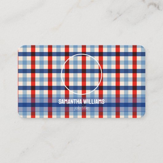 Immigratie Aangepaste QR of Logo Visitekaartje (Voorkant)