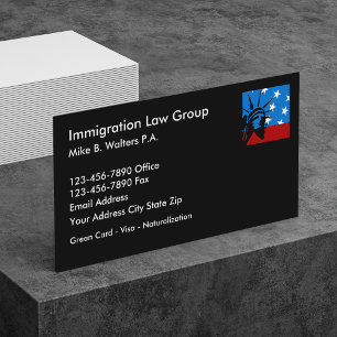 Immigratie advocaat visitekaartjes