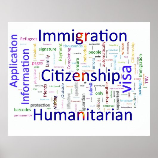 Immigratie en Staatsburgerschap Gerelateerde tekst Poster (Voorkant)