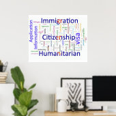 Immigratie en Staatsburgerschap Gerelateerde tekst Poster (Thuiskantoor)