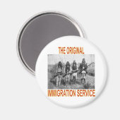 Immigratie Magneet (Voorkant / Achterkant)