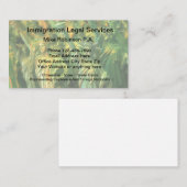 Immigratieadvocaat en juridische diensten visitekaartje (Voorkant / Achterkant)