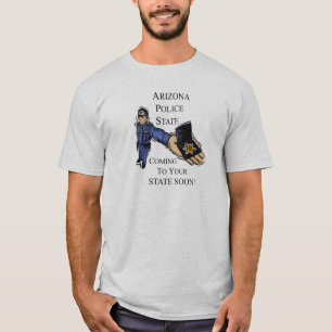 IMMIGRATIEWETTEN ARIZONA T-SHIRT
