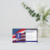 Immigration Attorney | Modern Visitekaartje (Staand voorkant)