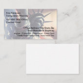 Immigration Attorney New Business Cards Visitekaartje (Voorkant / Achterkant)