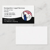 Immigration Naturalization Attorney Visitekaartje (Voorkant / Achterkant)