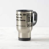 Immigration Travel Mug, Mr FM Reisbeker (Voorkant rechts)