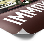 Immokalee Florida Supercar reisposter Poster (Hoek)
