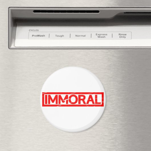 Immorele Stempel Magneet (Insitu (Vaatwasser))