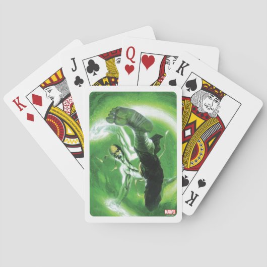 Immortal Iron Fist Kick Speelkaarten (Achterkant)