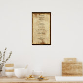 "Immortal" Spirituele poëzie Poster (Keuken)