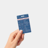 Immunisatie Snel Referentie Badge (Handheld)