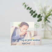 Immuniteit Briefkaart (Staand voorkant)