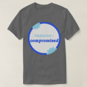 Immuno Compromisamendement over invaliditeit T-shirt (Design voorkant)