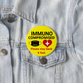 Immunogecompromitteerd - Blijf achter Button (In situ)