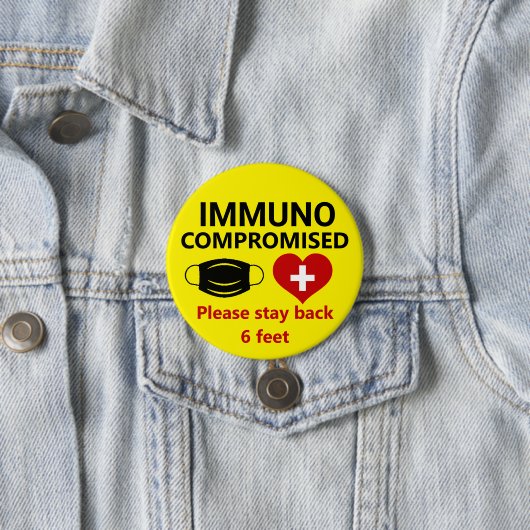 Immunogecompromitteerd - Blijf achter Button (In situ)